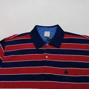 Brooks Brothers  346 Short sleeve polo 💯 cotton. Men's size L. NWT